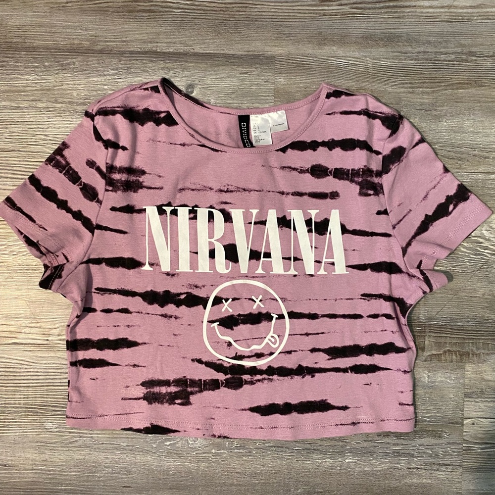 NWT Nirvana Crop Top